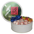 The Royal Tin w/ Mints, Jelly Beans and Hard Candy - White